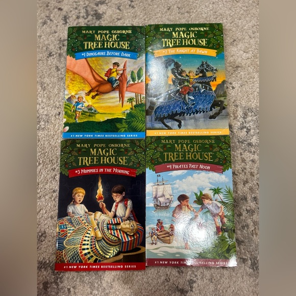 Magic Tree House Boxed Set of 4 Books 1-4 by Mary Pope Osbourne - Picture 3 of 7